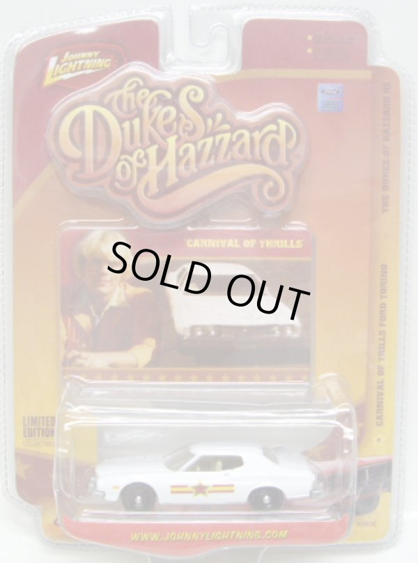 画像1: LIMITED EDITION - THE DUKES OF HAZZARDS R5 【CARNIVAL OF TRILLS FORD TORINO】　WHITE/RR