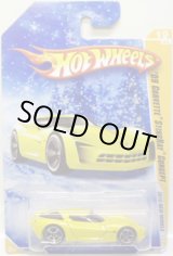 画像: TARGET EXCLUSIVE SNOW FLAKE CARD 【'09 CORVETTE STINGRAY CONCEPT】　MET.YELLOW/O5