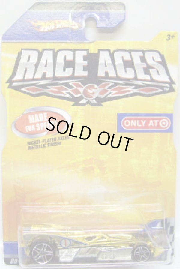 画像1: 2009 TARGET EXCLUSIVE RACE ACES 【RD-10】　CHROME GOLD/PR5