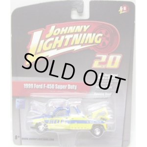 画像: JOHNNY LIGHTNING 2.0  R8 【1999 FORD F-450 SUPER DUTY】 YELLOW-BLUE/RR