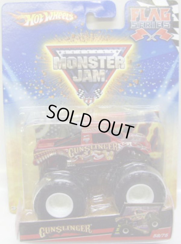 画像1: 2010 MONSTER JAM FLAG SERIES 【GUNSLINGER】 RED