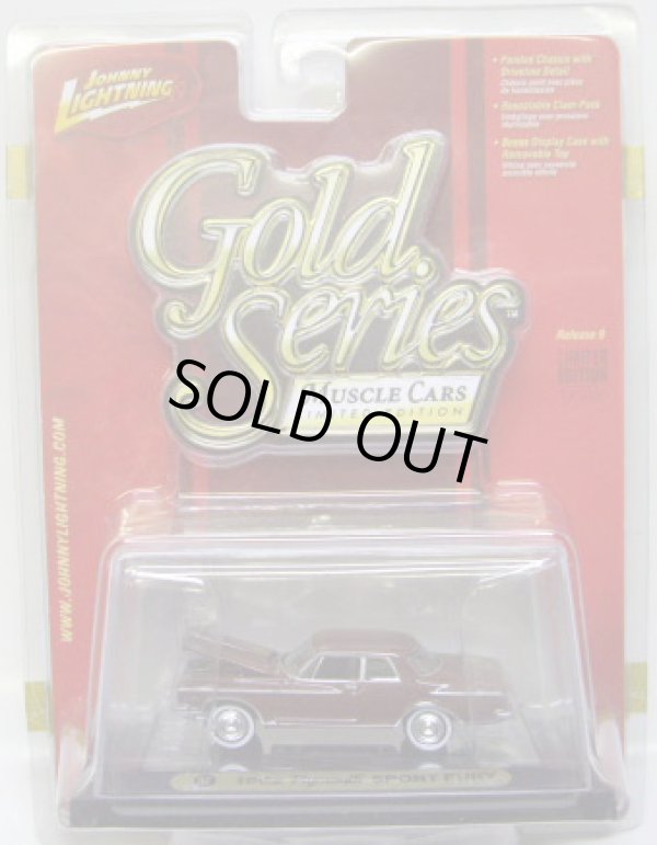 画像1: LIMITED EDITION -GOLD SERIES R9 【1962 PLYMOUTH SPORT FURY】　MAROON/RR