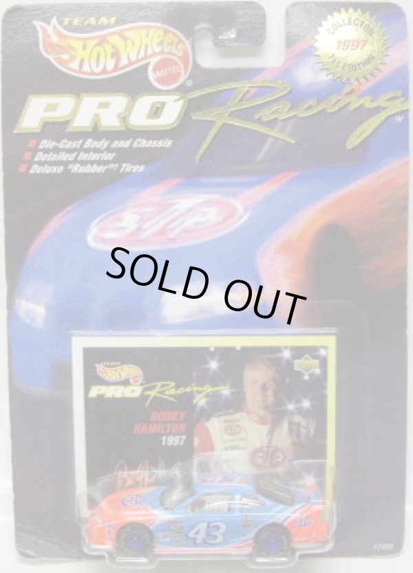 画像1: 1997 HOT WHEELS PRO RACING 【BOBBY HAMILTON #43 TEAM STP PONTIAC GRAND PRIX 】　LT.BLUE/RR