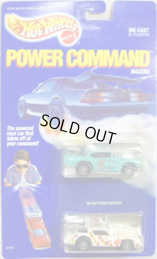 画像1: POWER COMMAND  【'57 CHEVY & CAMARO Z28】 GREEN/WHITE