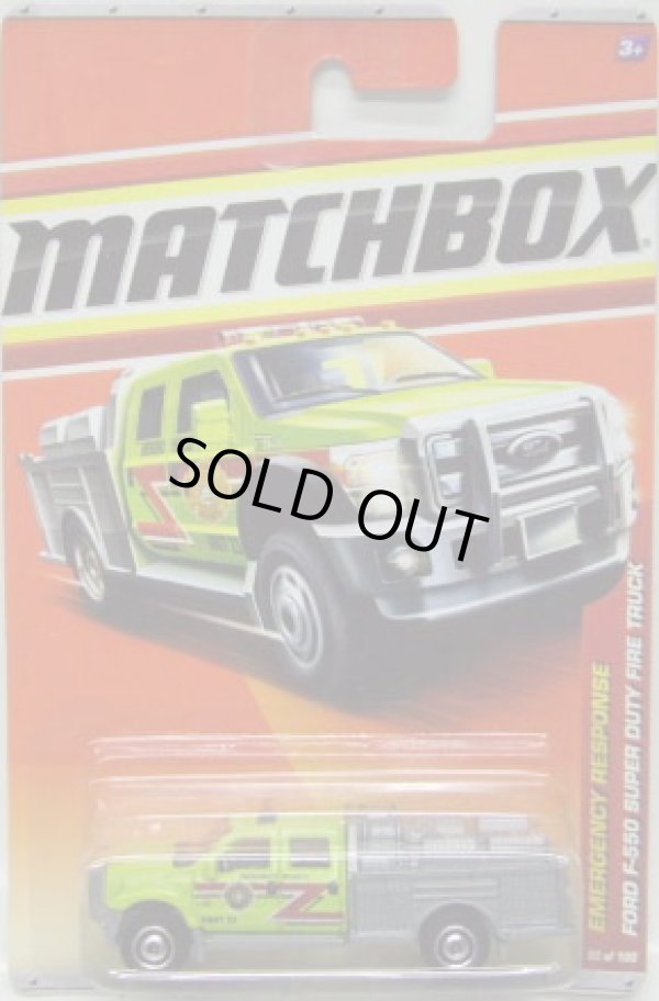 画像1: 2011 【FORD F-550 SUPER DUTY FIRE TRUCK】 GREEN