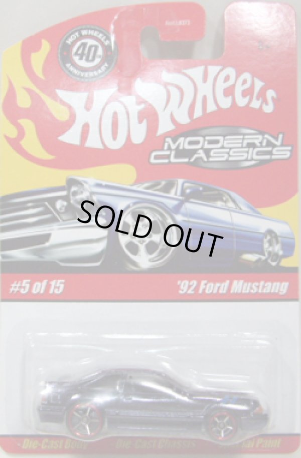 画像1: 2008 MODERN CLASSICS 【'92 FORD MUSTANG】　MET.DARK BLUE/O5