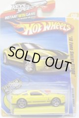 画像: 【'10 FORD SHELBY GT500】　YELLOW/PR5   (WALMART EXCLUSIVE キーチェーン付）