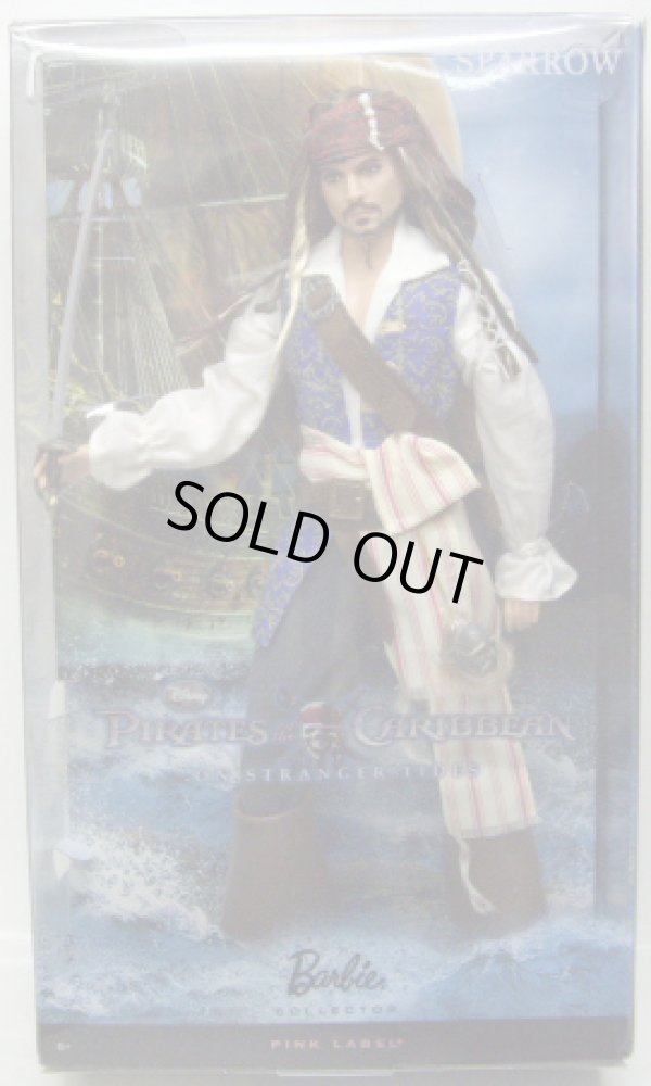 画像1: BARBIE  DISNEY PIRATES OF THE CARIBBEAN (ON STRANGER TIDES) 【CAPTAIN JACK SPARROW】　(PINK LABEL)