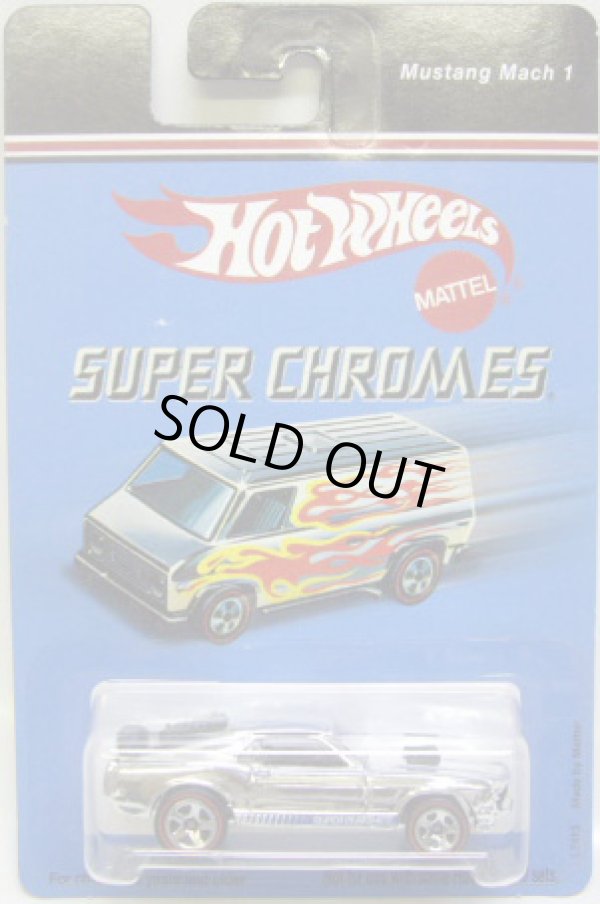 画像1: 2007 TARGET EXCLUSIVE SUPER CHROMES 【MUSTANG MACH 1】　CHROME/RL