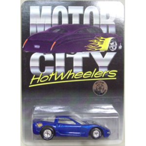 画像: 2001 MOTOR CITY HOT WHEELS CLUB  【'97 CORVETTE】　MET.BLUE/RR 　