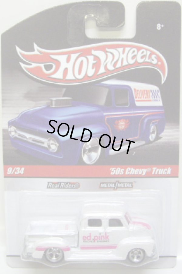 画像1: HOT WHEELS DELIVERY 【'50s CHEVY TRUCK】　WHITE/RR