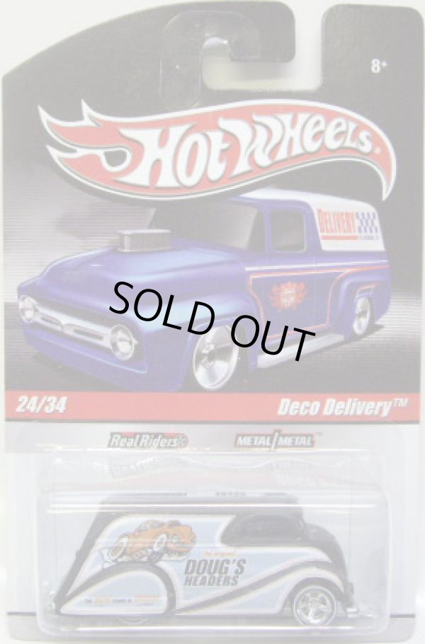 画像1: 2010 HOT WHEELS DELIVERY 【DECO DELIVERY】　FLAT BLACK/RR