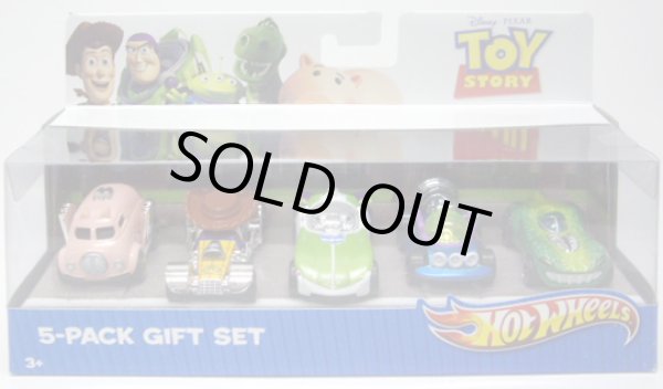 画像1: TOY STORY - 5PACK GIFT SET  【HAMM ON WHEEL/WHEELIN' WOODY/BLASTIN' BUZZ/LITTLE GREEN SPEEDSTER/REX RIDER】