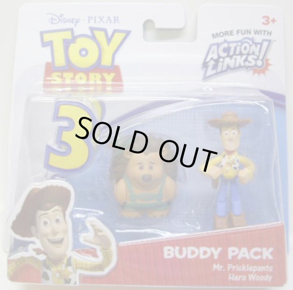 画像1: TOY STORY 3 【BUDDY 2PACK - MR.PRICKLEPANTS / HERO WOODY (R7116/T0441)】　