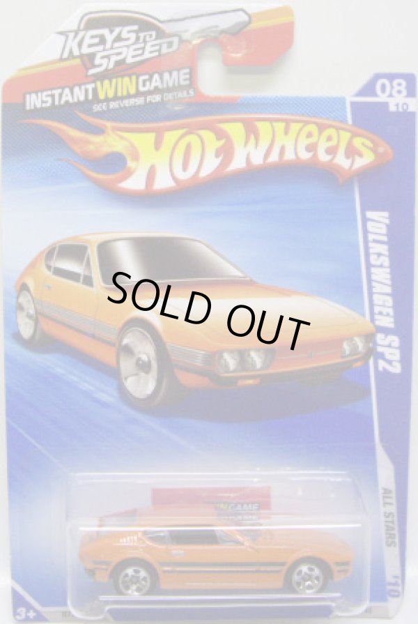 画像1: 【VOLKSWAGEN SP2】　ORANGE/5SP (US CARD/ALL STARS)