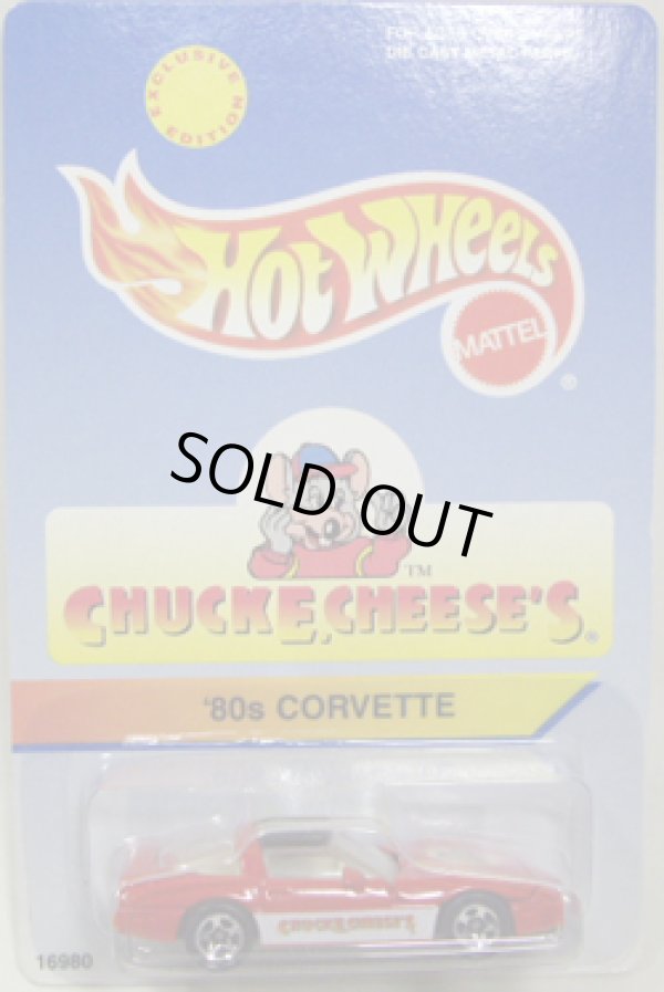 画像1: CHUCKE CHEESE'S EXCLUSIVE 【'80s CORVETTE】　RED/5SP