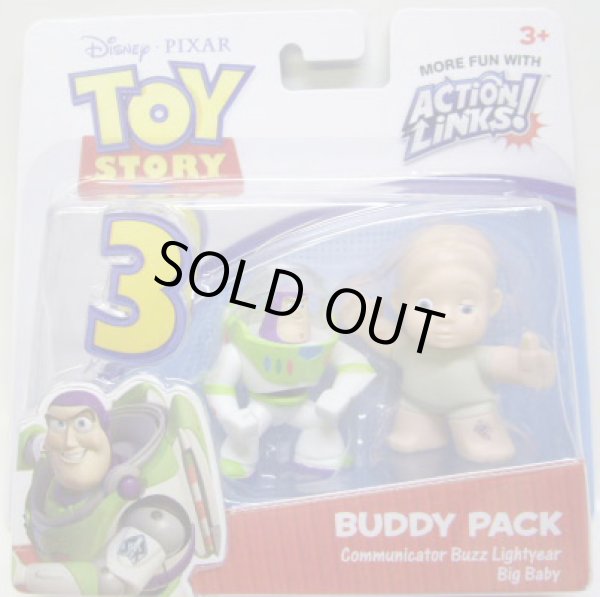 画像1: TOY STORY 3 【BUDDY 2PACK - COMMUNICATOR BUZZ LIGHTYEAR / BIG BABY  (R7116/T0435)】　