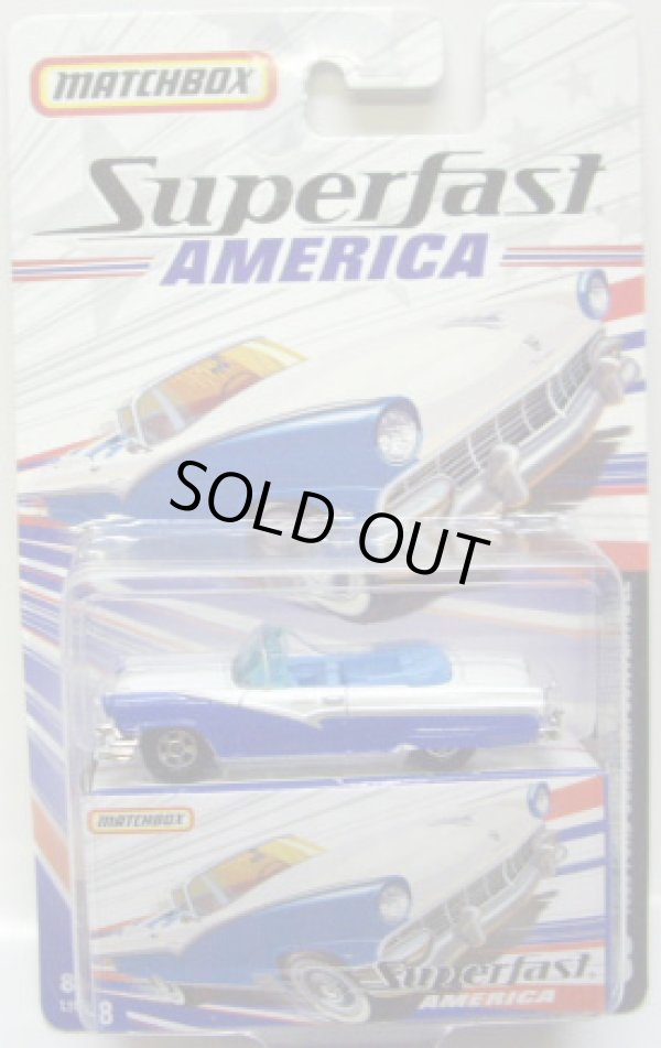 画像1: 2007 SUPERFAST AMERICA 【1956 FORD SUNLINER CONVERTIBLE】　BLUE-WHITE