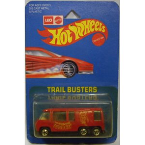 画像: TRAILBUSTERS 【GMC MOTOR HOME (No.9645 SPIDER MAN)】  RED/BW  (LEO MATTEL ONLY)