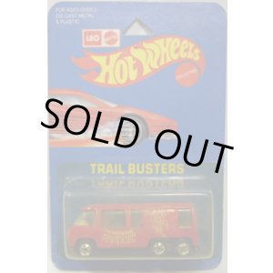 画像: TRAILBUSTERS 【GMC MOTOR HOME (No.9645 SPIDER MAN)】  RED/BW  (LEO MATTEL ONLY)