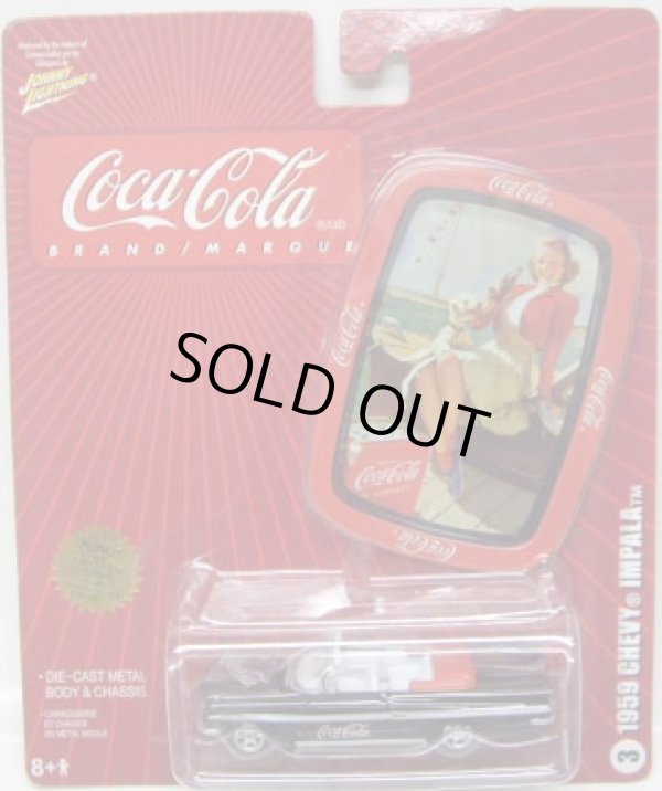 画像1: 2007 LIMITED EDITION - COCA-COLA 【1959 CHEVY IMPAL】　BLACK/RR