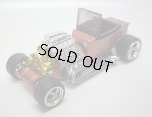 画像1: LOOSE - LARRY'S GARAGE 21CAR SET 【T-BUCKET】　COPPER/RR (CHASE)