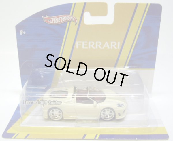 画像1: 1/50 MID-SCALE 【FERRARI 360 SPIDER】　CREAM/RR