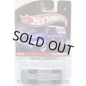 画像: HOT WHEELS DELIVERY 【DECO DELIVERY】　FLAT BLACK/RR (ひっくりかえってます-2）