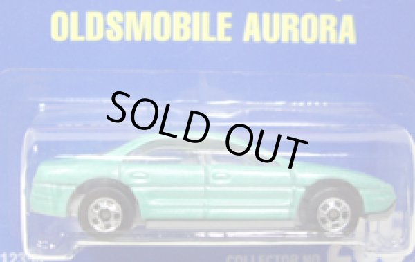 画像1: 【OLDSMOBILE AURORA】　GREEN/BW (CLEAR WINDOW) (VERY RARE)