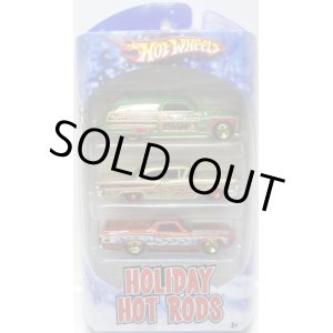 画像: 2010 HOLIDAY HOT RODS 3PACK 【PURPLE PASSION WOODIE/'58 EDSEL/'72 FORD RANCHERO】　TARGET EXCLUSIVE