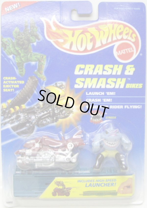 画像1: 1996 CRASH & SMASH BIKES 【STREEX】 MAROON