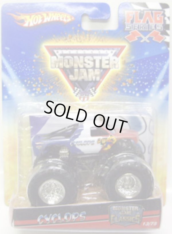 画像1: 2010 MONSTER JAM FLAG SERIES 【CYCLOPS (MONSTER JAM CLASSICS)】　TRICOLOR