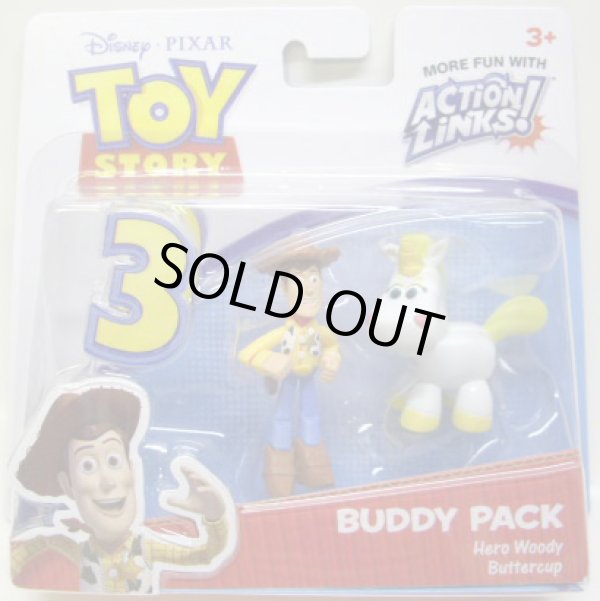 画像1: TOY STORY 3 【BUDDY 2PACK - HERO WOODY / BUTTERCUP (R7116/T0440)】　