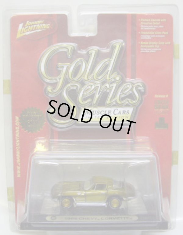 画像1: LIMITED EDITION -GOLD SERIES R9 【1965 CHEVY CORVETTE】　DARK GOLD/RR