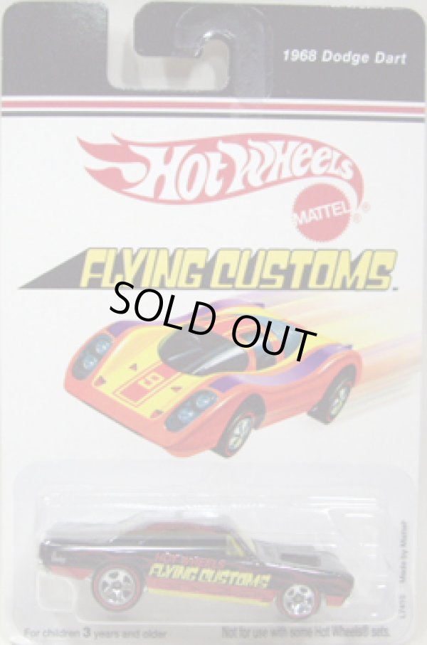 画像1: 2007 TARGET EXCLUSIVE FLYING CUSTOMS 【1968 DODGE DART】　BLACK/RL