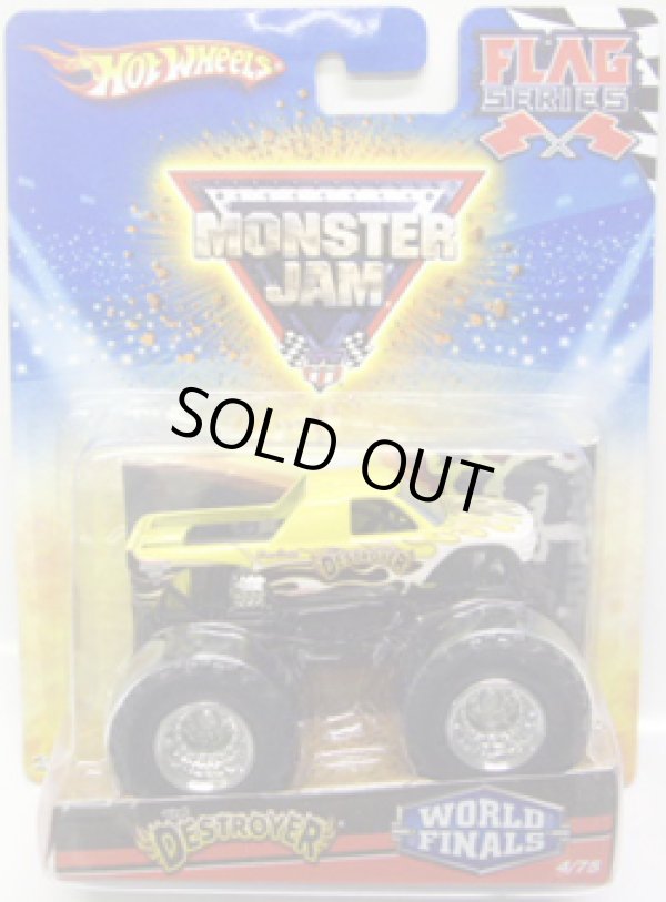 画像1: 2010 MONSTER JAM FLAG SERIES 【THE DESTROYER (WORLD FINALS)】　YELLOW