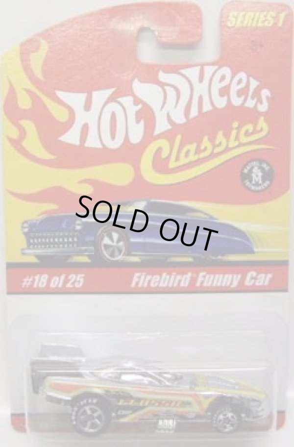 画像1: 2005 CLASSICS SERIES 1 【FIREBIRD FUNNY CAR】　CHROME/GOOD YEAR 5SP 　