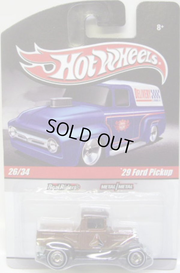 画像1: 2010 HOT WHEELS DELIVERY 【'29 FORD PICKUP】　MET.BROWN/RR