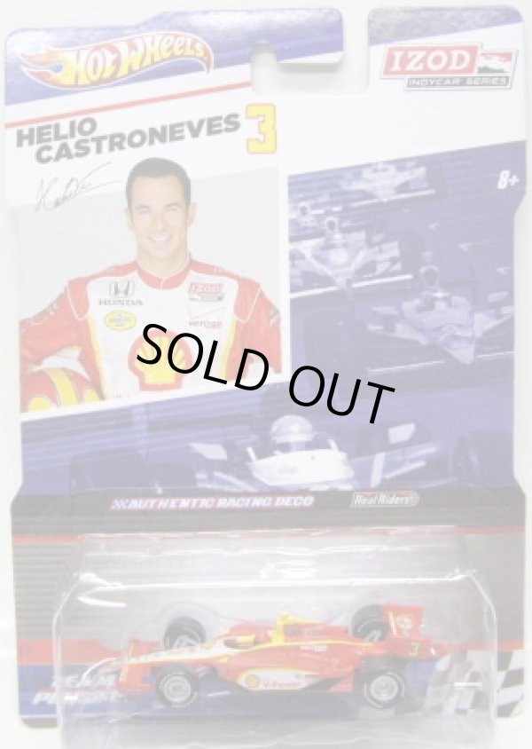 画像1: 2011 IZOD INDY CAR SERIES 【HELIO CASTRONEVES/SHELL V-POWER】 RED/RR