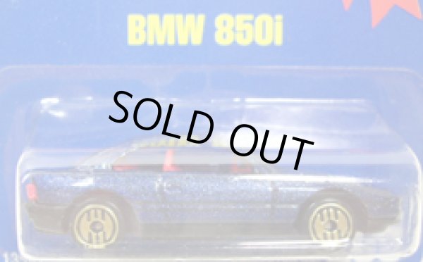 画像1: 【BMW 850i】　MET. DARK BLUE/GOLD UH (BLACK WINDOW)