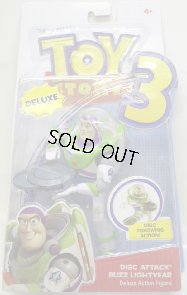 画像1: TOY STORY 3 【DELUXE ACTION FIGURE - DISC ATTACK BUZZ LIGHTEAR (R7162/T0453)】