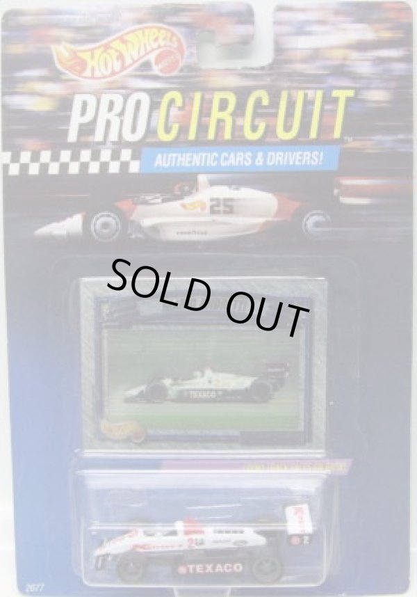 画像1: 1992 PRO CIRCUIT 【"MARIO ANDRETTI #2 TEXACO RACE TEAM" THUNDERSTREAK】　WHITE/PC6