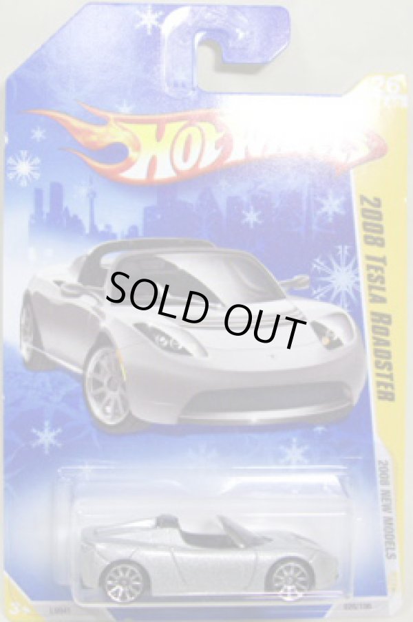 画像1: TARGET EXCLUSIVE SNOW FLAKE CARD 【2008 TESLA ROADSTER】　SILVER/10SP