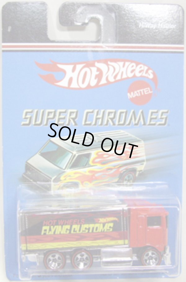 画像1: 2007 TARGET EXCLUSIVE SUPER CHROMES 【HIWAY HAULER】　CHROME-RED/RL