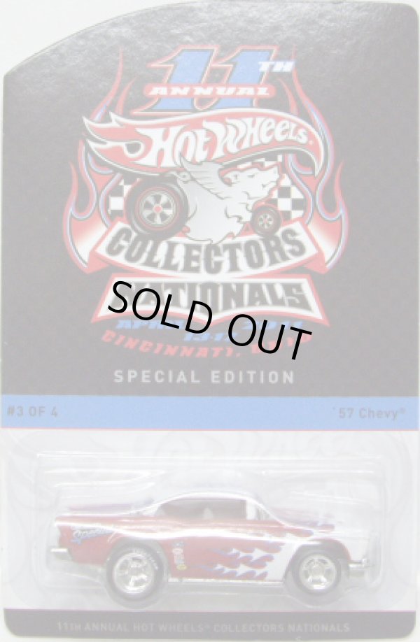 画像1: 11th Annual Collector's NATIONALS 【'57 CHEVY】 RED/RR