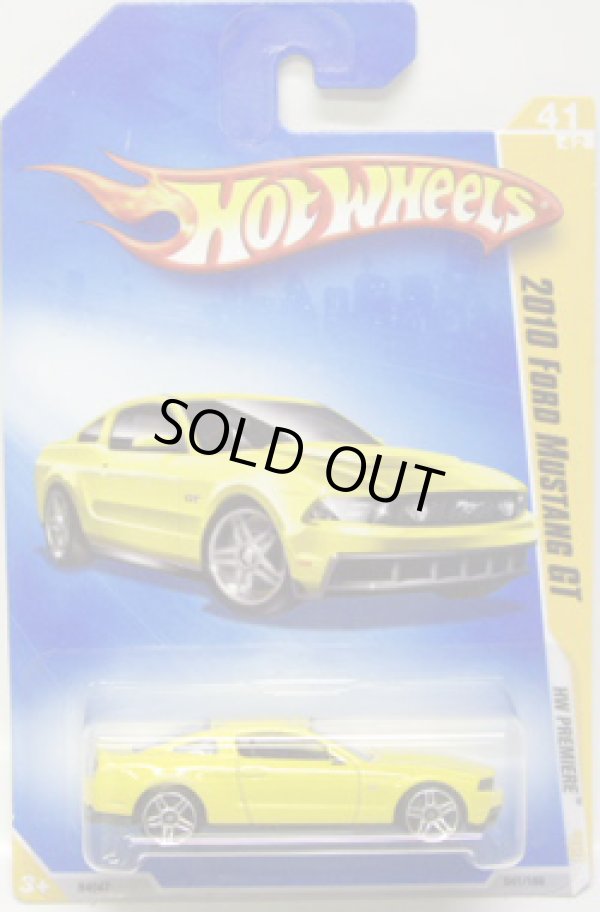 画像1: 【2010 FORD MUSTANG GT】　YELLOW/PR5