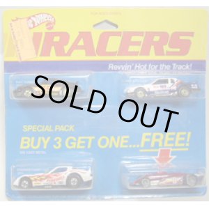 画像: RACERS 4-CAR PACK　【P-911 TURBO, FIREBIRD FUNNY CAR, T-BIRD STOCKER, THUNDERSTREAK(RR)】　