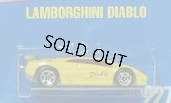 画像1: 【LAMBORGHINI DIABLO】　YELLOW/5SP