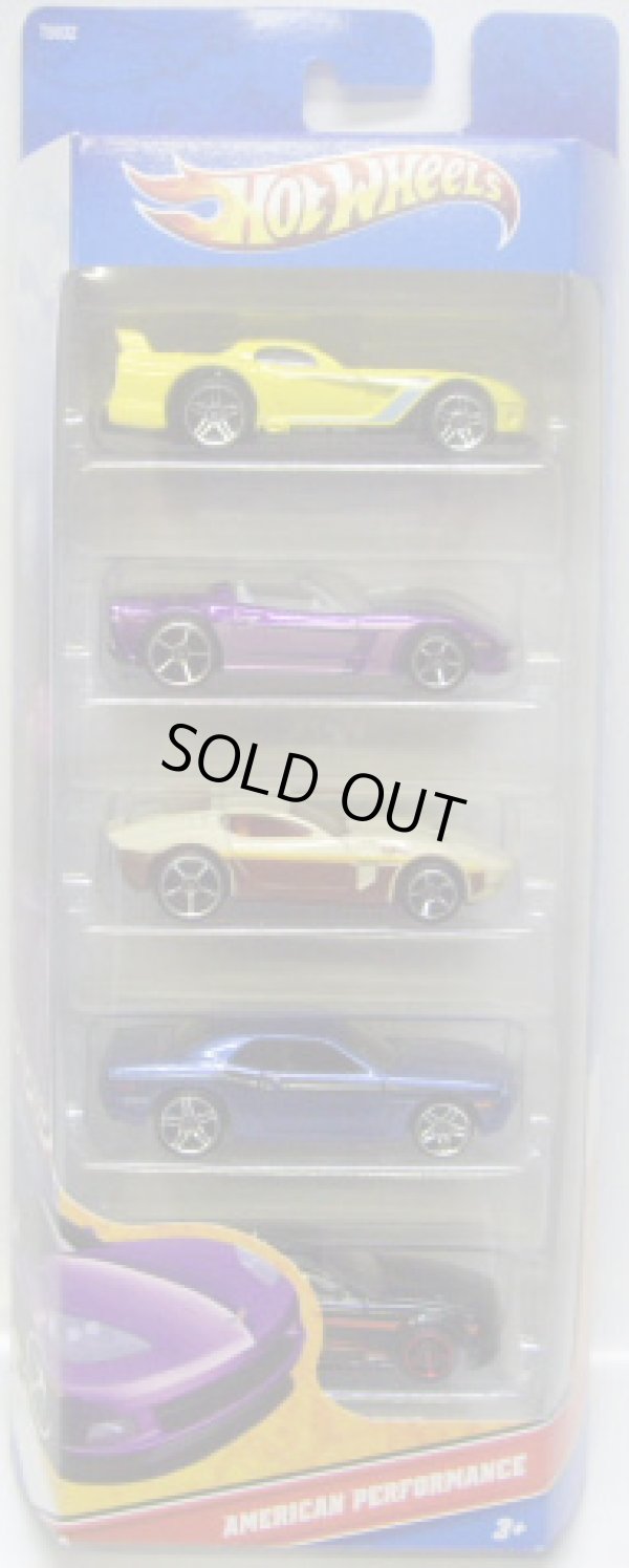 画像1: 2011 5PACK 【AMERICAN PERFORMANCE】　Dodge Viper GTS-R / Corvette C6 Convertible / Ford Shelby GR-1 Concept / Dodge Challenger Concept / Custom '07 Ford Mustang