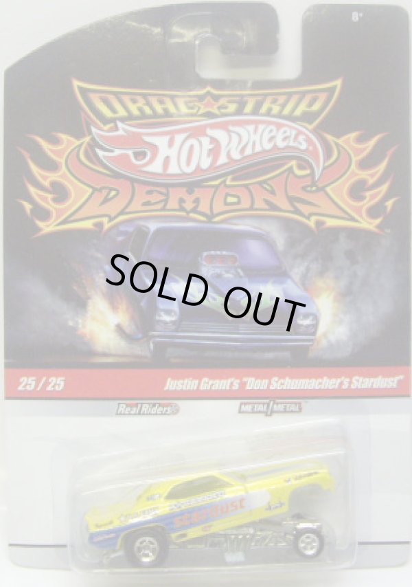 画像1: 2010 DRAGSTRIP DEMONS 【JUSTIN GRANT'S "DON SCHUMACHER'S STARDUST"】　YELLOW/RR